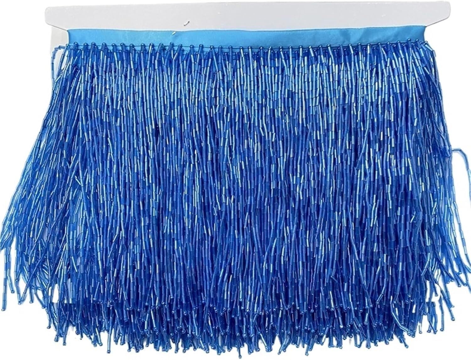 Dodatki krawieckie Ozdobne frędzle o długości 5 jardów, odpowiednie do akcesoriów do majsterkowania i tekstyliów domowych(Lake Blue)