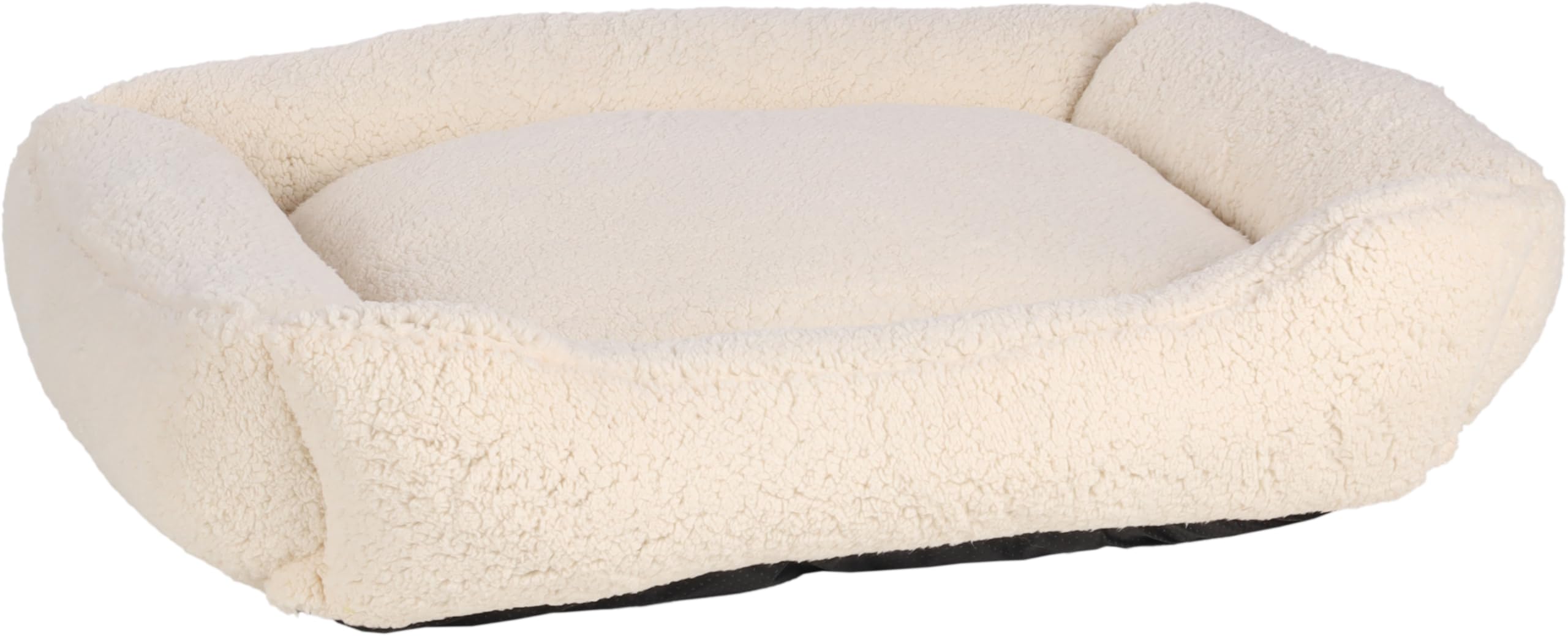 Basket Felpa Rectangle White 80x67x22cm