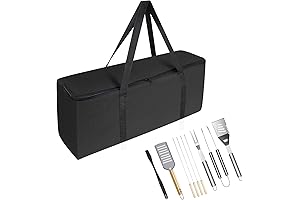 The Ultimate Grill Utensil Storage Solution: Our Heavy-Duty BBQ Tools Bag for...