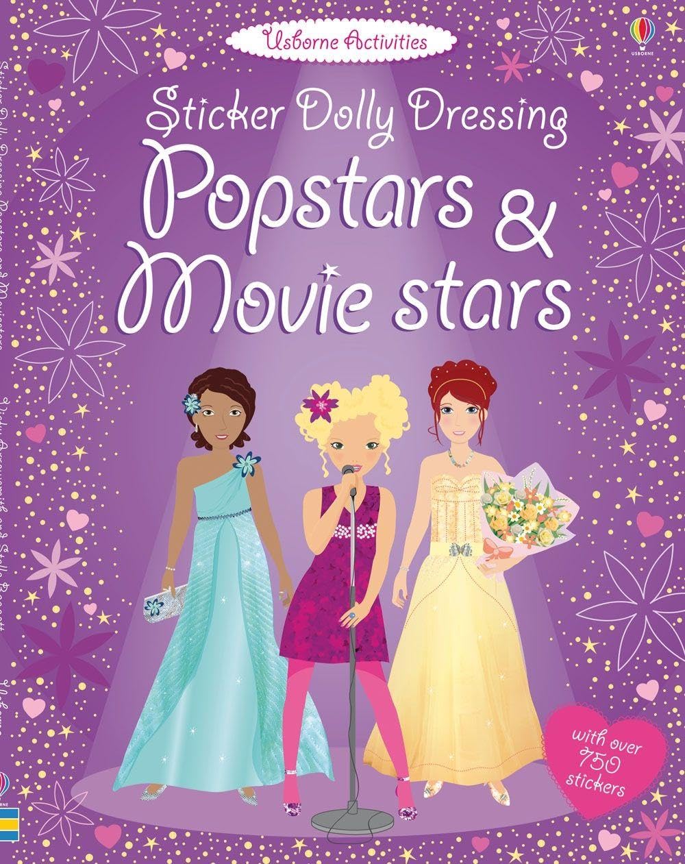 The sticker Dolly Dressing Popstars & Movie Stars [Paperback]