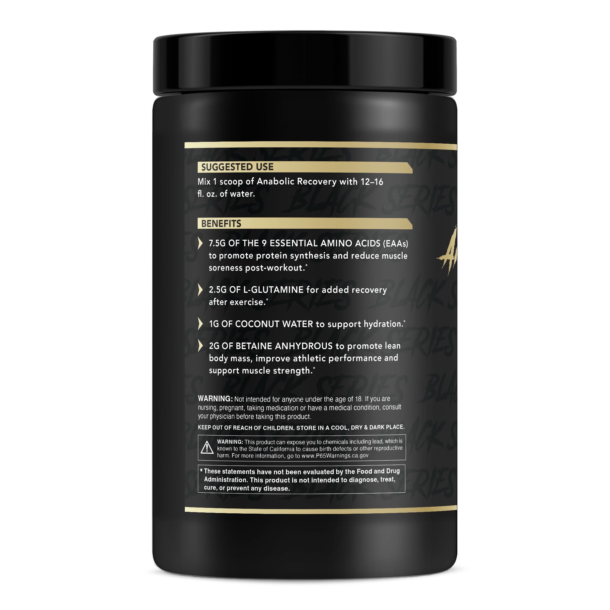Anabolic Recovery, Essential Amino Acids, Post Workout Recovery, Premium Hydration, Build Muscle* (Tropical Tornado, 30 Servings) — Amazon image 2