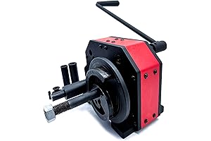 Versatile Metalworking Machine: Scroll Bender, Bar Coiler, and Ring Roller