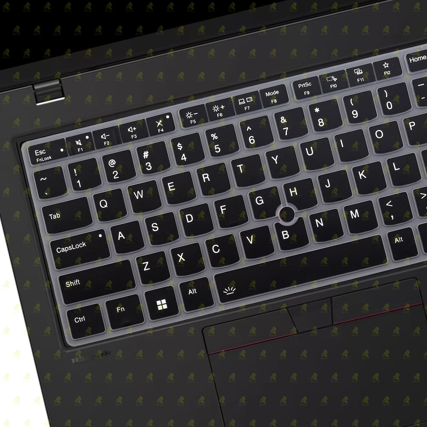 RAYA Silicone Keyboard Cover for Lenovo Thinkpad E14 (Gen7) Thinkpad L14 (Gen6) Thinkpad T14 (Gen5/Gen6) Thinkpad P14s (Gen5/Gen6) Laptops [Will NOT FIT for Other Gen Model of Thinkpad] (Black) — Amazon image 6
