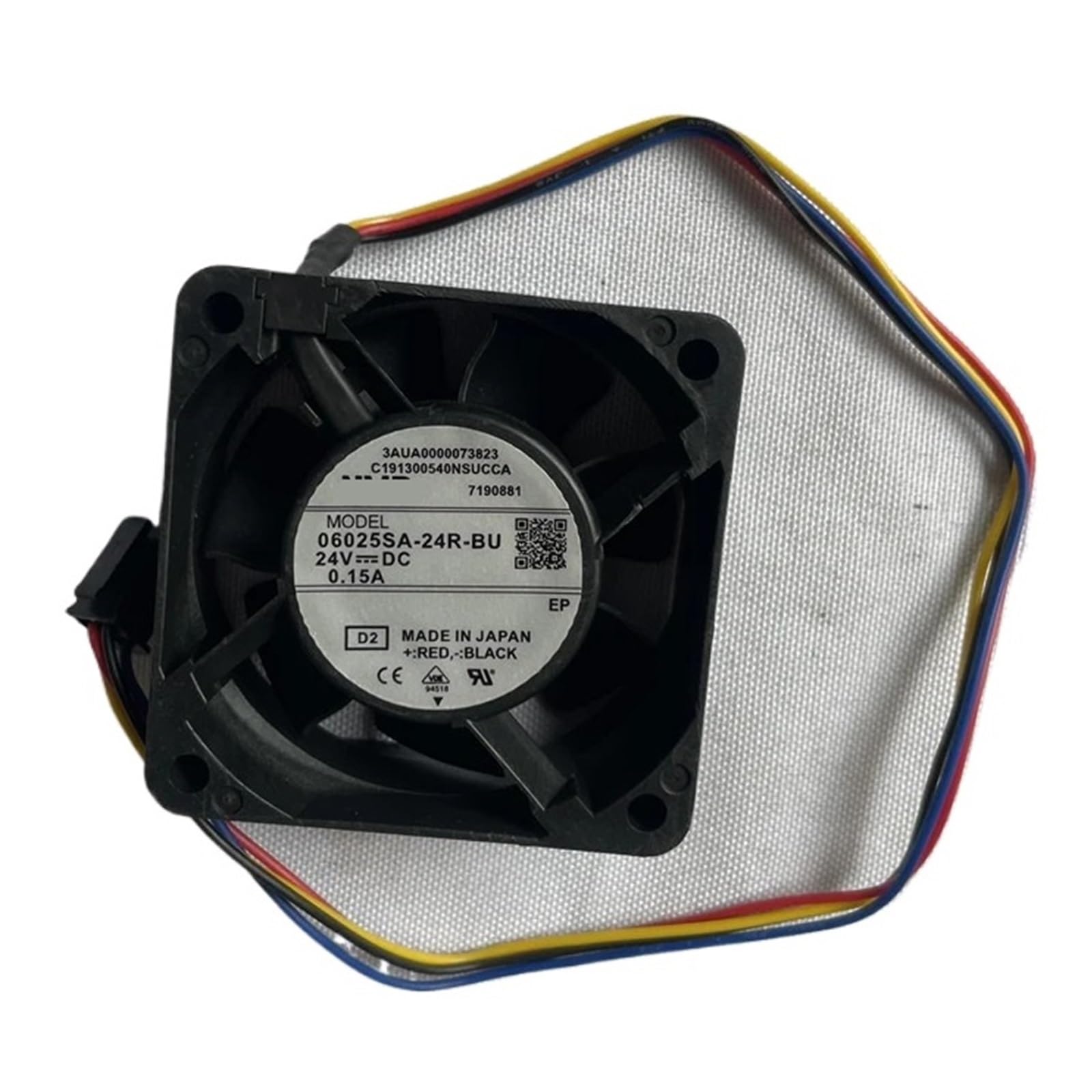 YMUGUEGH 60x60x25mm 06025SA-24R-BU 24VDC 0.15A 880 6025PWM Cooling Fan
