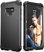 Vista 1 de IDweel Funda para Galaxy Note 9, Note 9 azul para hombres, 3 en 1, a prueba de golpes, delgada, híbrida, resistente, protección de policarbonato