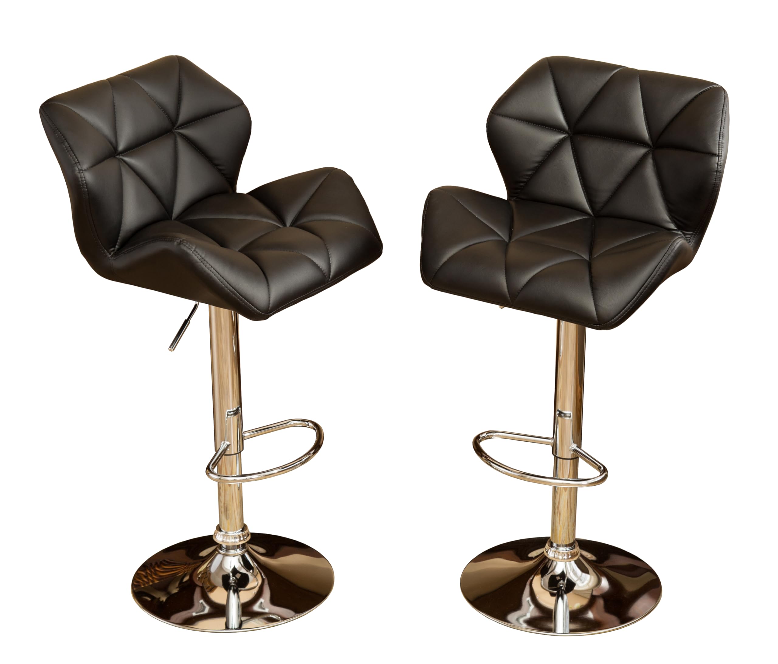 Roundhill Furniture Yellow / 20.5" W X 20.63" D X 35" - 43.25" H / Contemporary Barstools