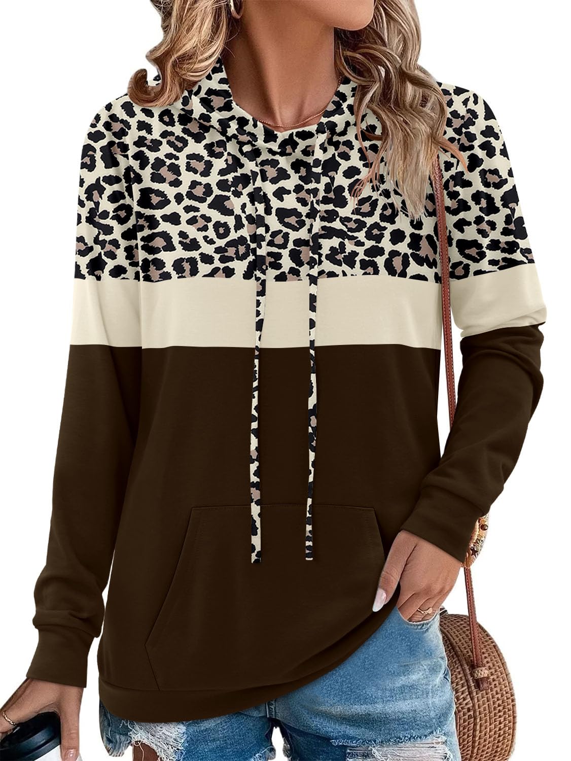Angerella Long Sleeve Hoodies for Women Pullover Hooded Sweatshirts