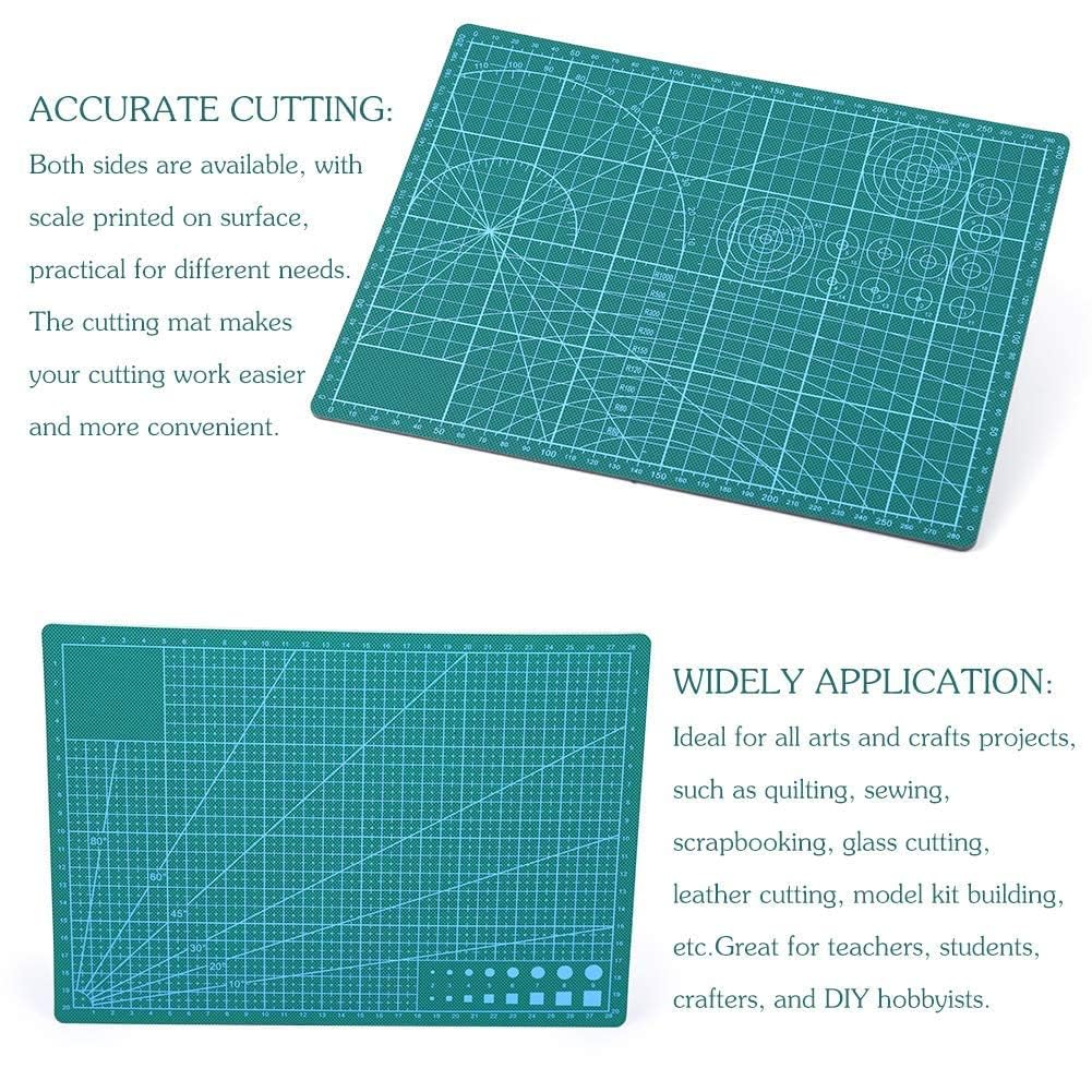 A1 Cutting Mat Self Healing Sewing Mat, 36" x 24" Rotary Cutting Mat 5-Layer Craft Board for Sewing, Quilting, and Scrapbooking Crafts Hobby Project Leather. (A1) 1