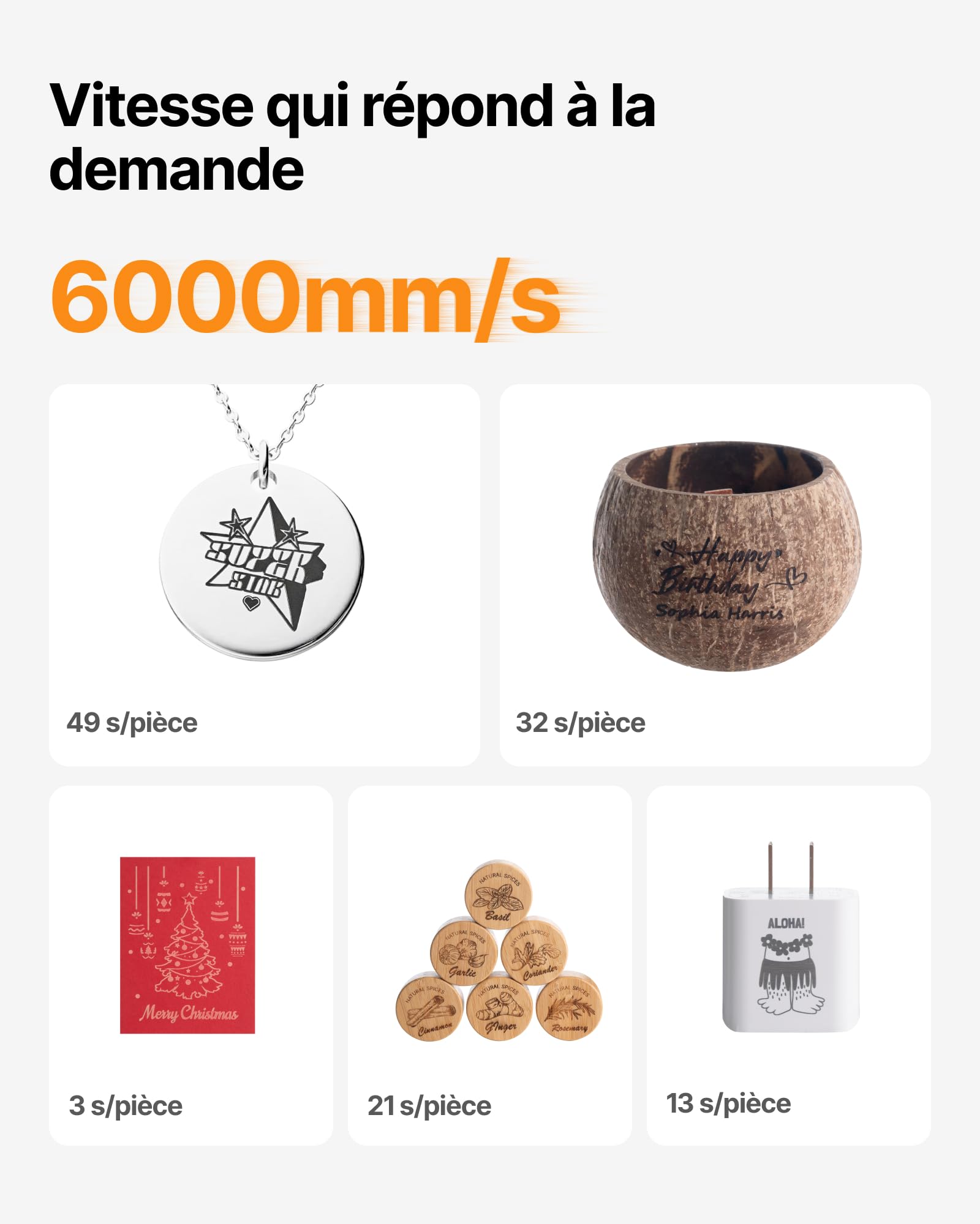xTool F2 Graveur Laser 2-En-1, 5W IR & 15W Diode, 50MP Caméra, 6000mm/s, Embossage 3D, Gravure Laser en Couleur sur Métal, Production sur Site et en Petites Séries, Prêt pour Usage Commercial