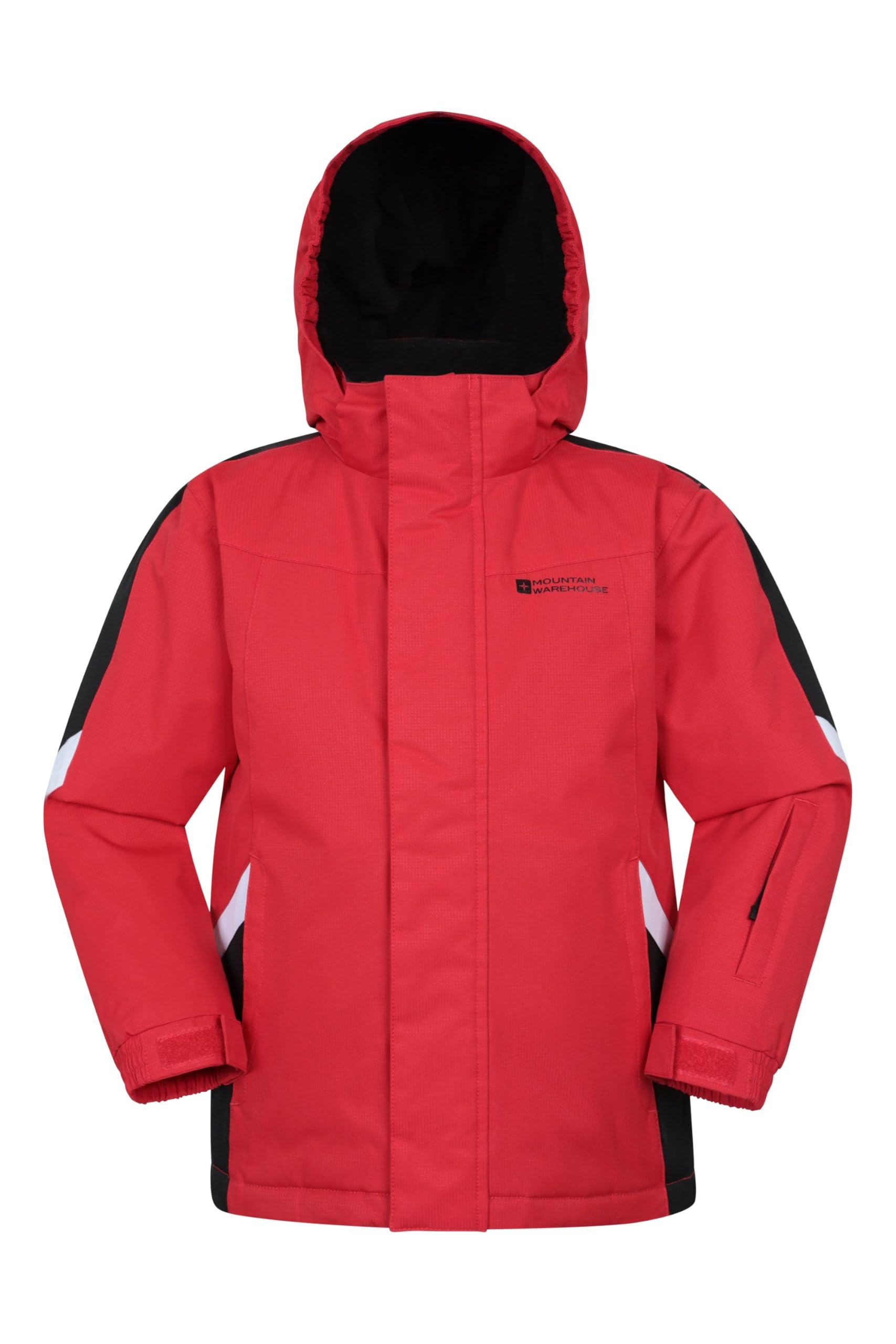 Mountain Warehouse Raptor Kids Ski Snowproof Jacket Red 3-4y