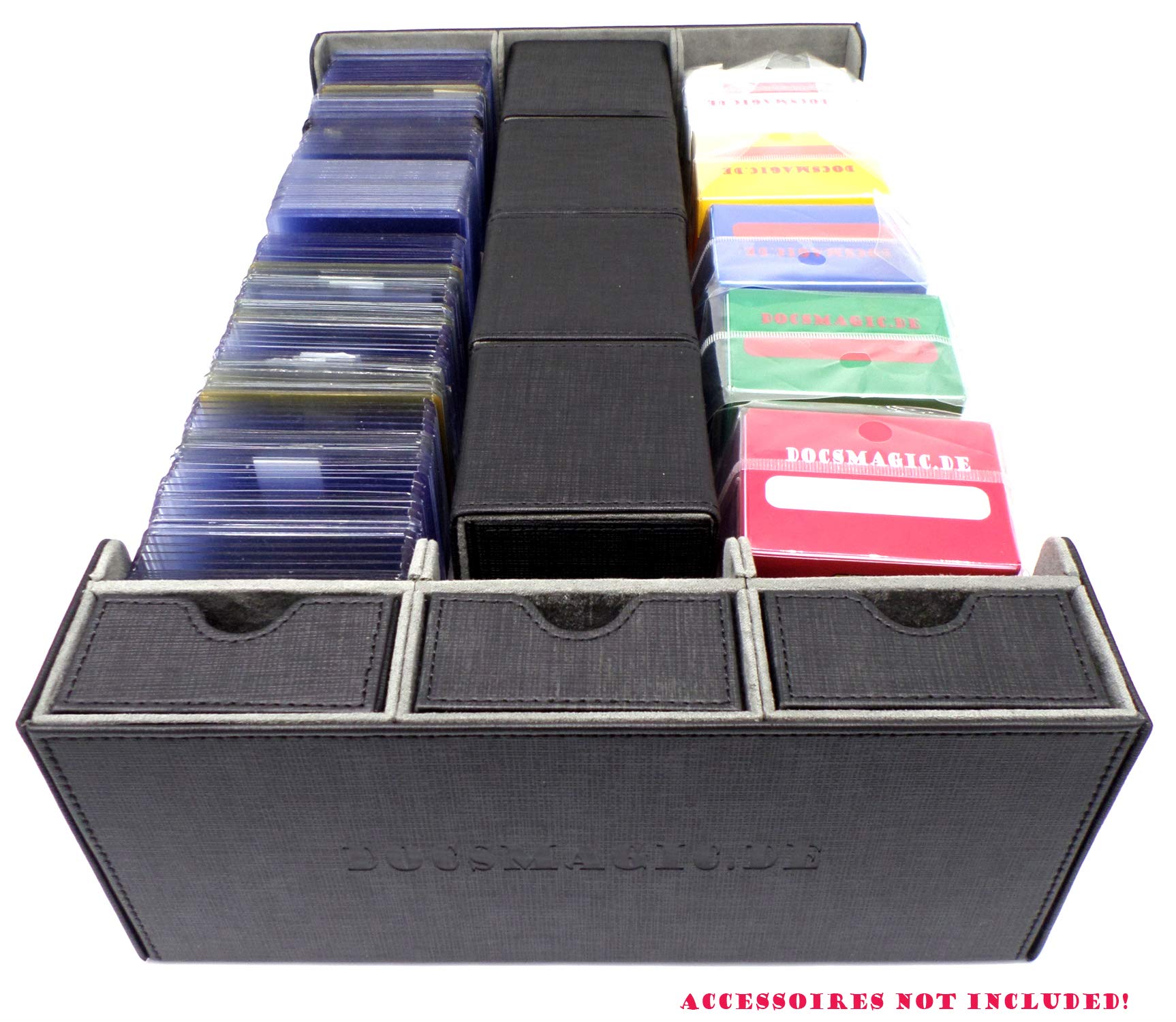 10 Trading Card Deck Divider Black - 68 x 97mm