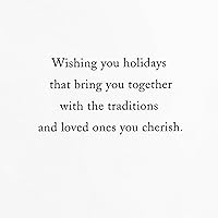 Vista 5 de Hallmark Tarjetas de Navidad en caja, acebo navideño (40 tarjetas de Navidad con sobres)