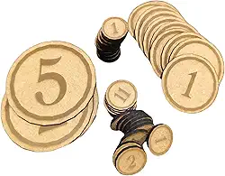 Tokens Numéricos Compatível Miniaturas De Rpg Marcadores D&D