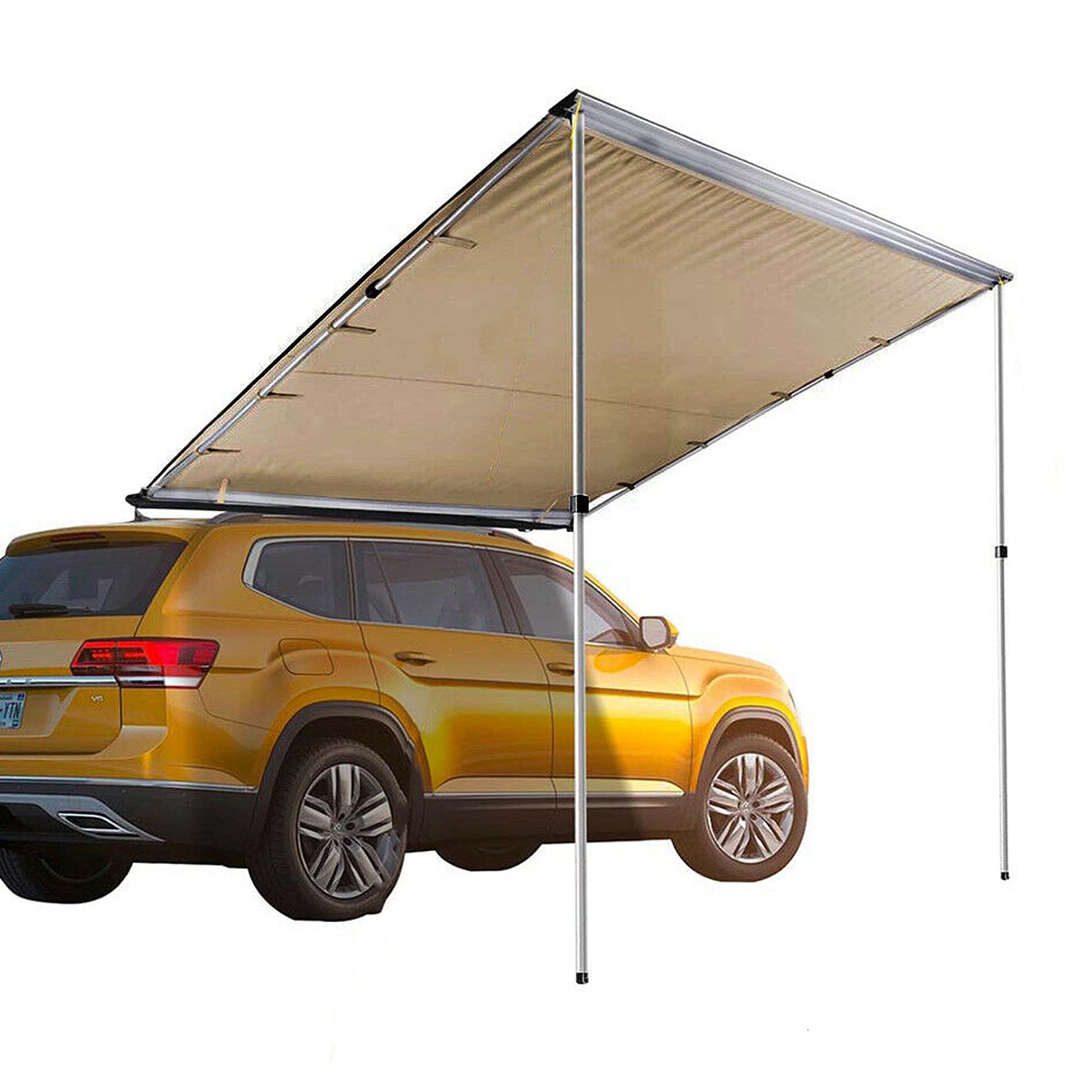 Car Awning Rooftop Tent Replacement RV Awning Shade Roof Rack Awning Retractable Side Awning for SUV