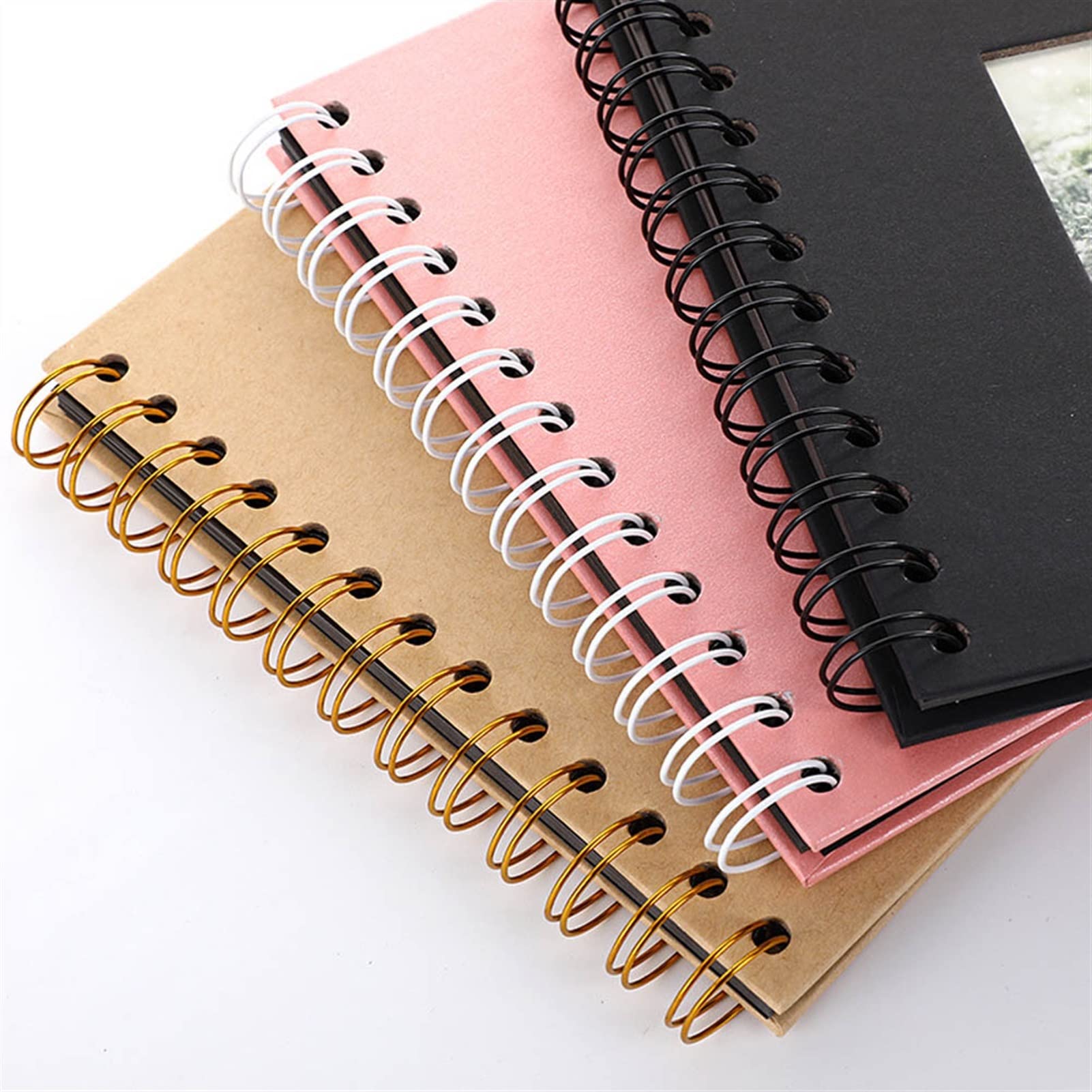 GLigeT Album fotograficzny Albumy fotograficzne Czarne strony Książki Pamięć Książki Papierowe Rzemiosło DIY Scrapbooking Idol Idol Zdjęcie Ogłoszenie Memoriał ukończenie szkoły Album Album (Kolor