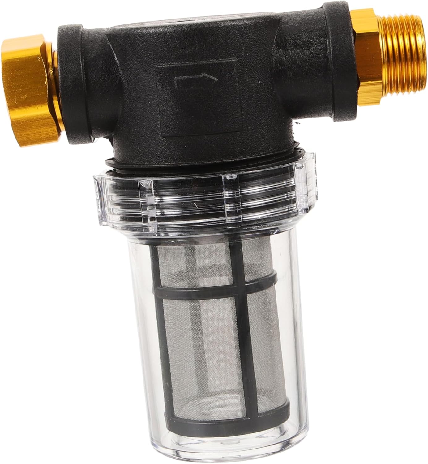 BESPORTBLE High Pressure Sediment Filter Water Filter for Washing Garden Hose Lightweight Easy to Install and Use
