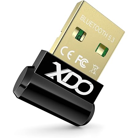 Adaptador Bluetooth 6.0 Para PC - USB, Compatible Con Windows 11/10/8.1/7, Para Auriculares, Teclado, Ratón