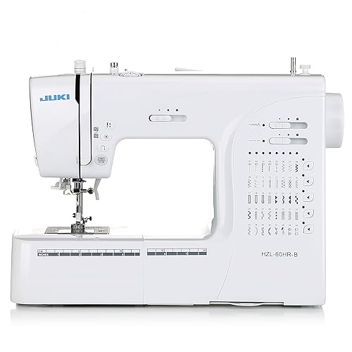 Juki Hzl-60HR-B Machine à Coudre Electronique, Métal, Blanc, 40 x 18, 8 x 29 cm