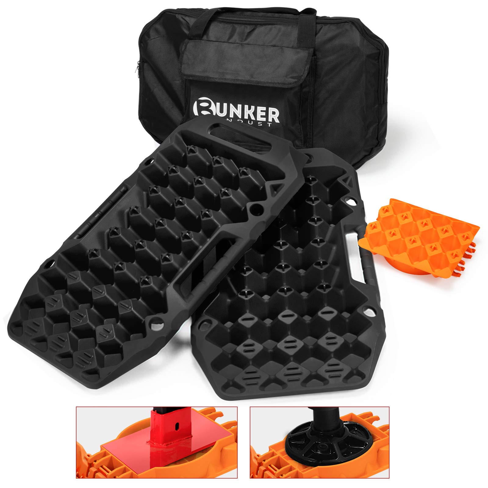 Buy BUNKER INDUST Offroad Traction Boards with Jack Base,Pair