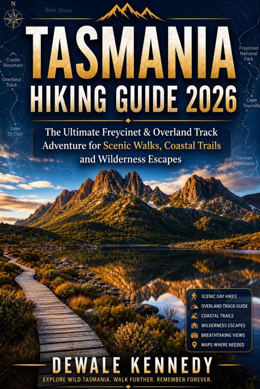 TASMANIA HIKING GUIDE 2026: The Ultimate Freycinet & Overland Track Adventure for Scenic Walks, Coastal Trails and Wilderness Escapes: 57 (THE EXPLORER'S TRAIL GUIDE SERIES)