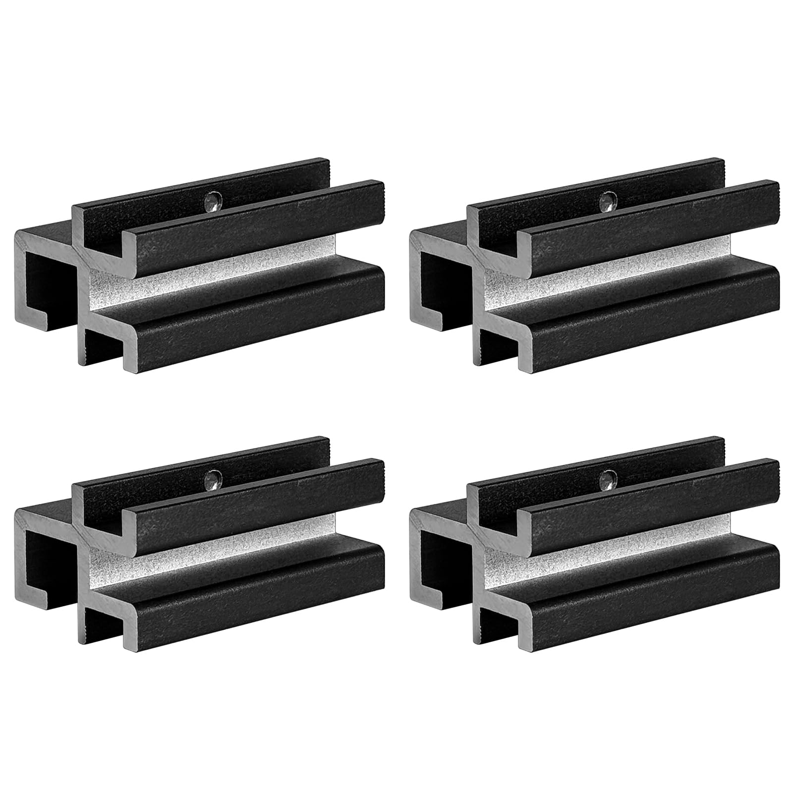 Photo 1 of Just-V Non Rotating Hole Bracket Only Fit Hard Tri-Fold Truck Bed Tonneau Cover for Toyota Tacoma, for Tundra 4PCS (Please Purchase Specialized Brackets with Caution)