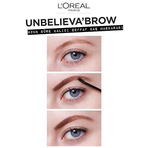Miniatura 4 de L'Oreal Paris Unbelieva-Brow - Capa de larga duración para cejas, impermeable, resistente a las manchas, a prueba de transferencia, secado rápido,