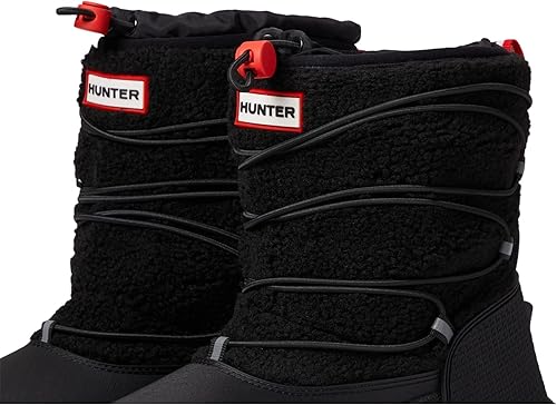 靴 HUNTER \"WANDERER\"  BOOT UK:5 Hunter Women's Wanderer Insulated Tall Slouch Snow Boots, Black, 5