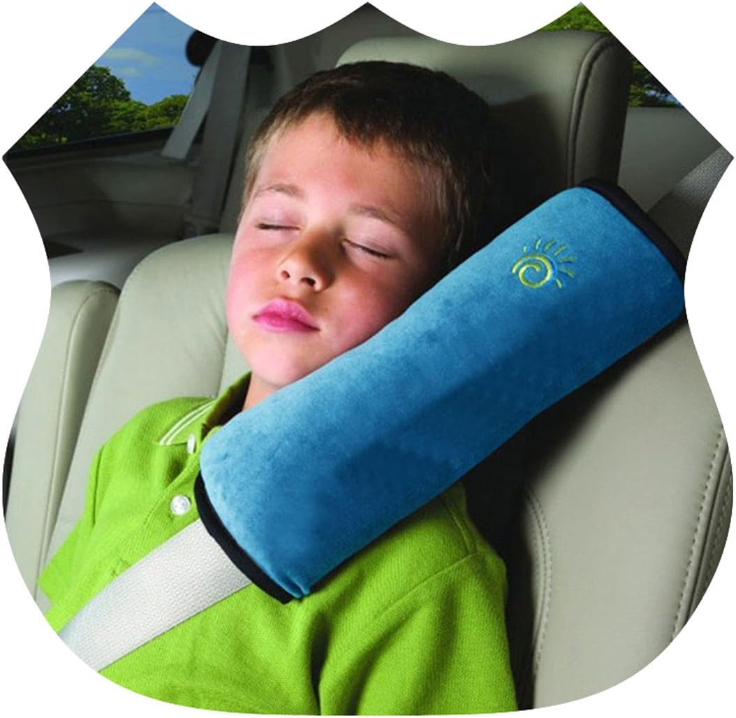 NUBEN Car Seat Blet Cover Cushion Children Protection Pillow Cotton 2pieces