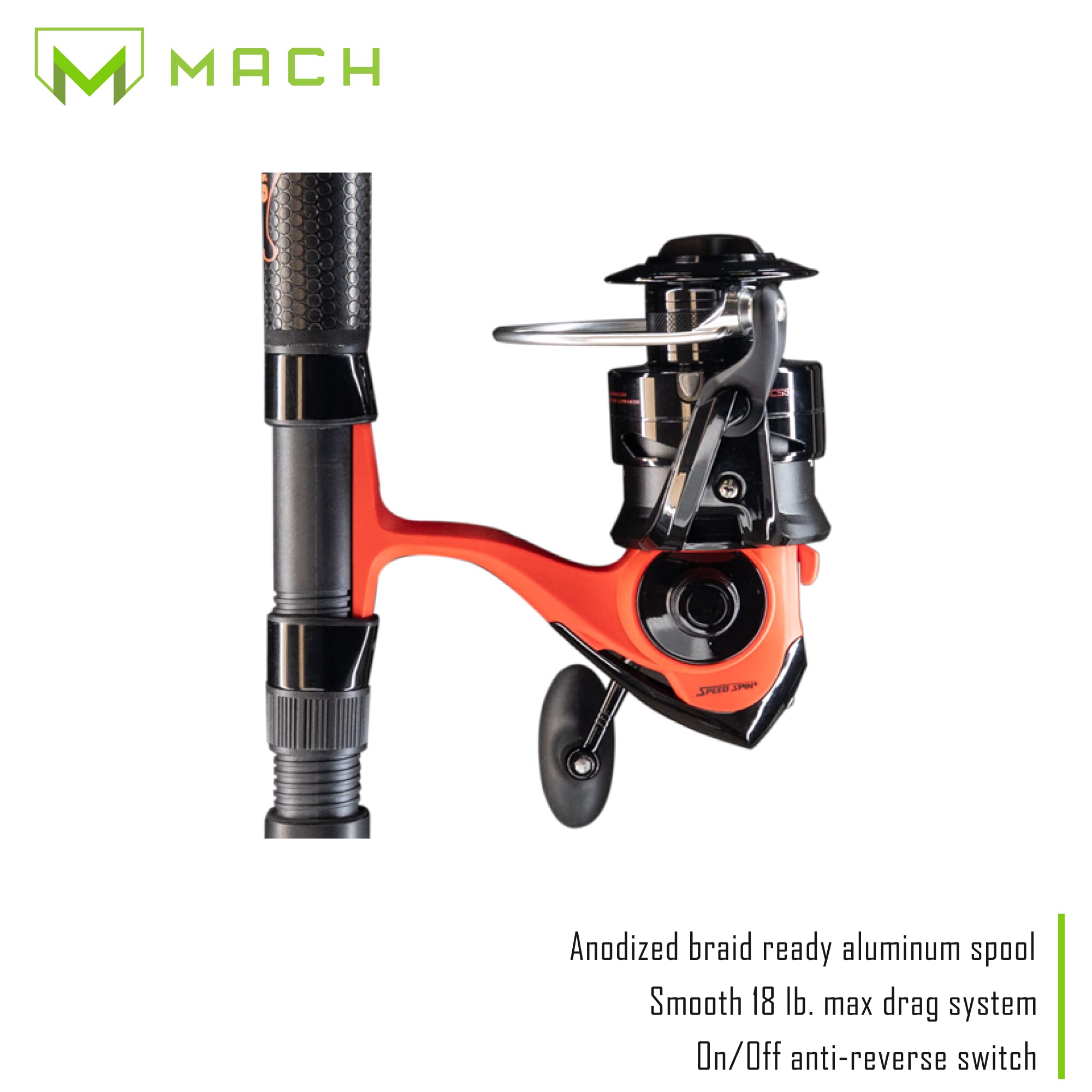 Lew's MACH Cat Smash Spinning Reel and Rod Combo