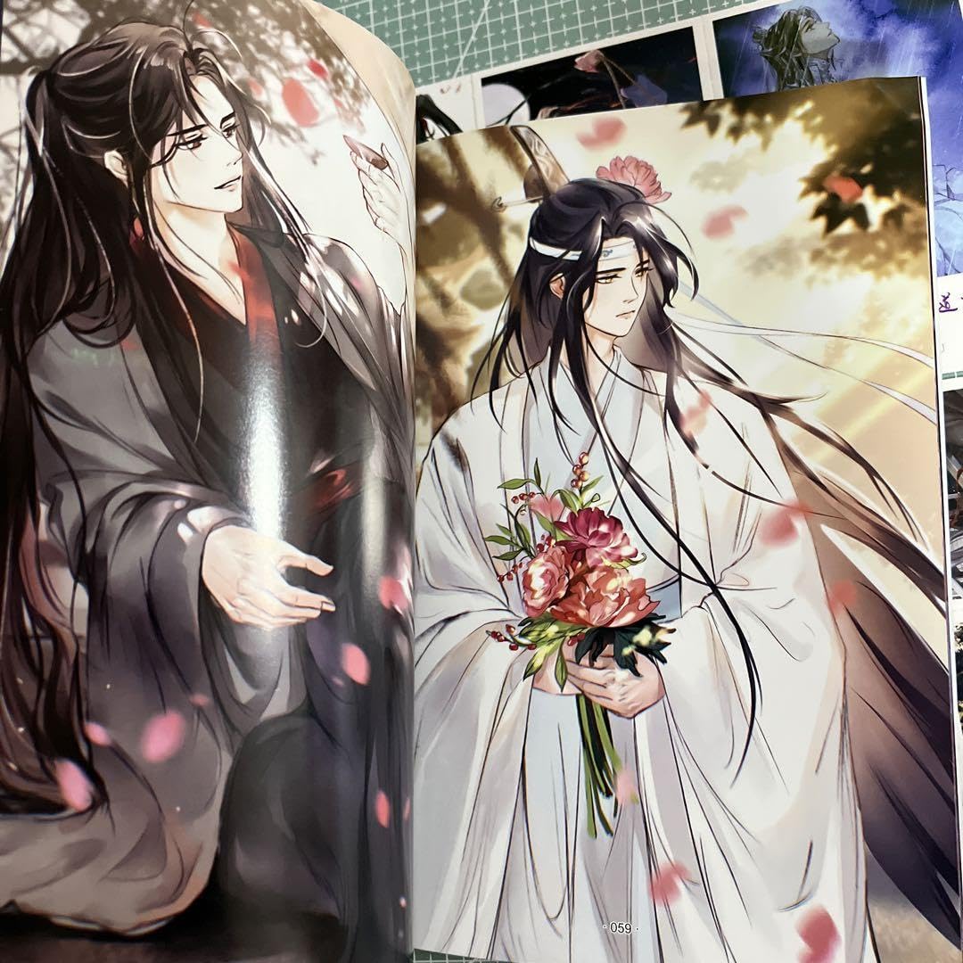 Amazon.co.jp: 陳情令 魔道祖師 魏無羨 藍忘機 64ページ写真集 : おもちゃ