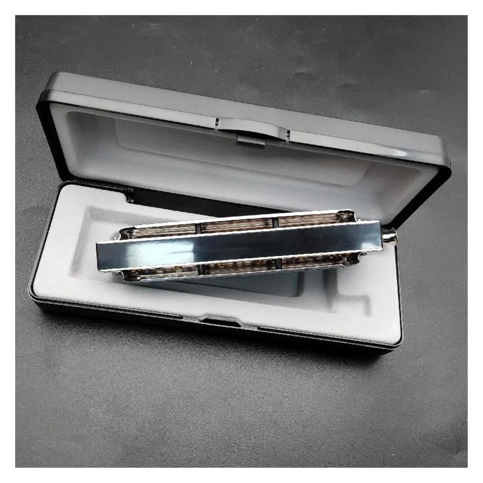 Armonica Armonica cromatica 10 fori 40 toni colore argento