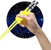Vista 13 de Palillos Chop Sabers Light Up Lightsaber, 2 pares, Rojo y verde