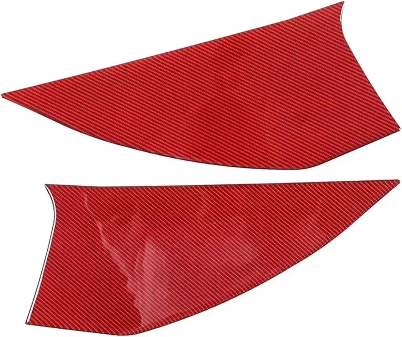 Compatible With Subaru Forester 2013 2014 2015 0216 2017 2018 Soft Carbon Car Rear Door Kick Panel Cover Trim Sticker Car Accessories(Style B)