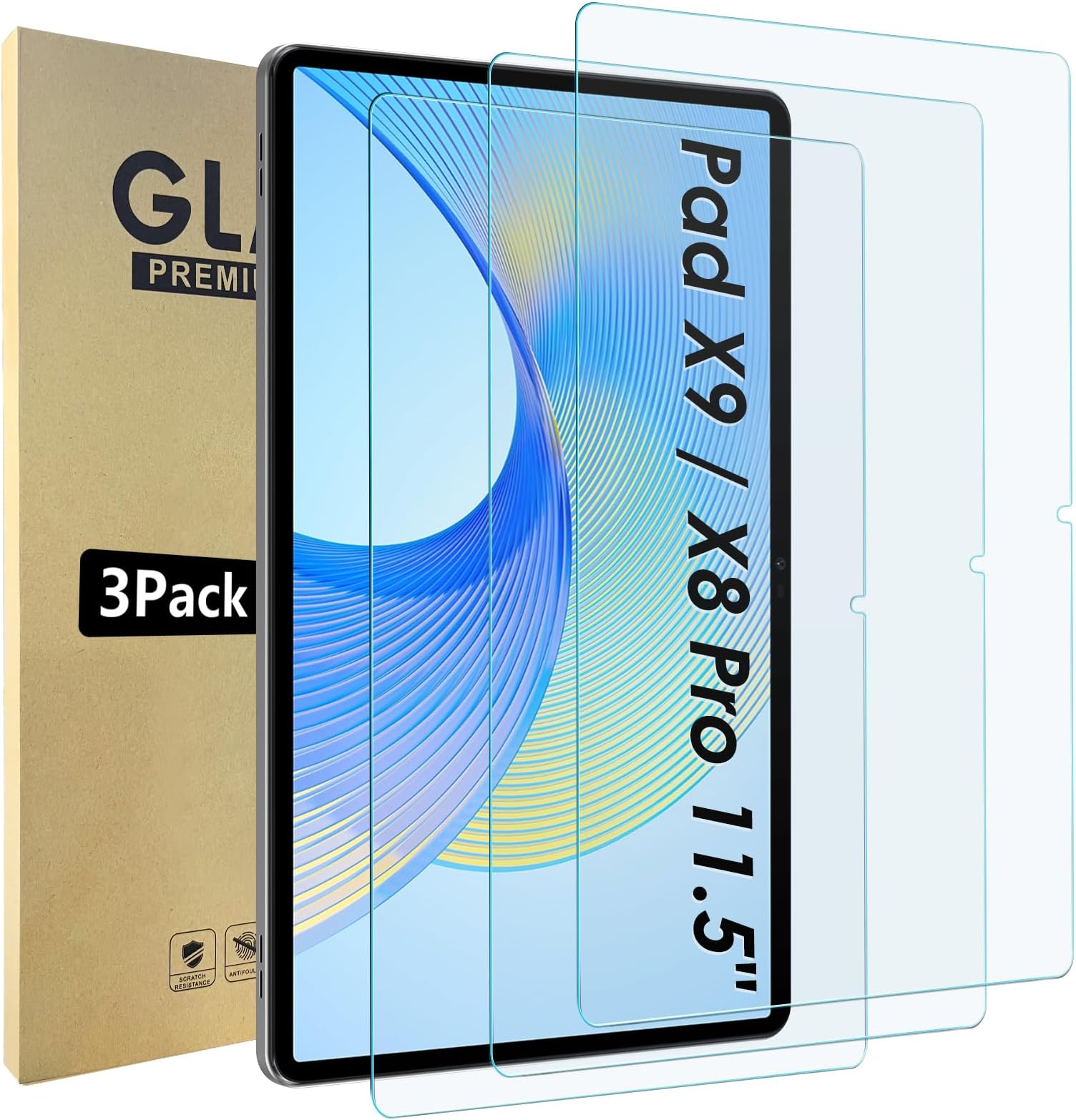 2 Micas De Pantalla Ceramica Mate Honor X8b Irrompible