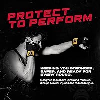 Vista 3 de Beast Gear Vendas de mano para guantes de boxeo – Vendas rápidas de gel interior para hombres y mujeres para deportes de combate, artes marciales