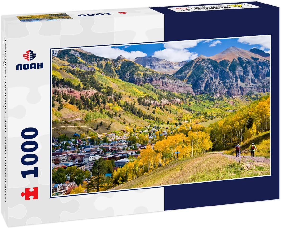 Noah Jigsaw Puzzle Telluride Colorado, San Juan mountainsl San Miguel County 1000 Pieces