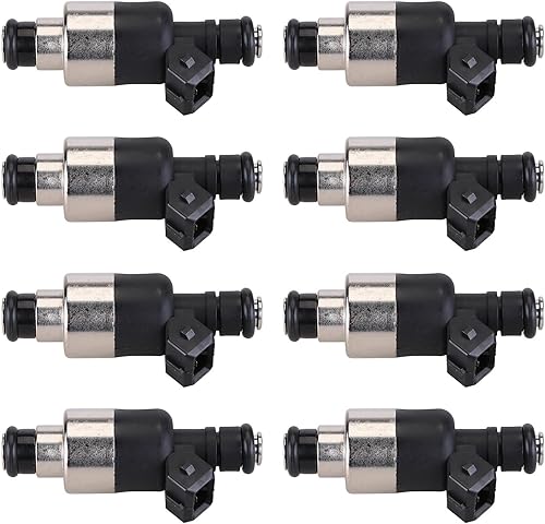 Miniatura 4 de 8 inyectores de combustible compatibles con Chevy Corvette Caprice 5.7L 17095004 1994-1997