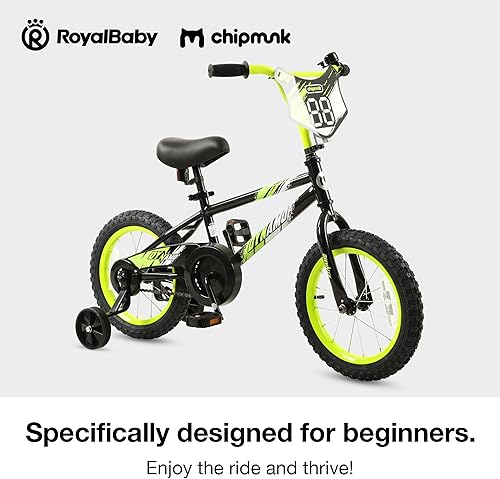 Miniatura 3 de Chipmunk - Bicicleta para niños pequeños de 12, 14, 16 y 18 pulgadas, ruedas para principiantes y niñas, múltiples opciones de color