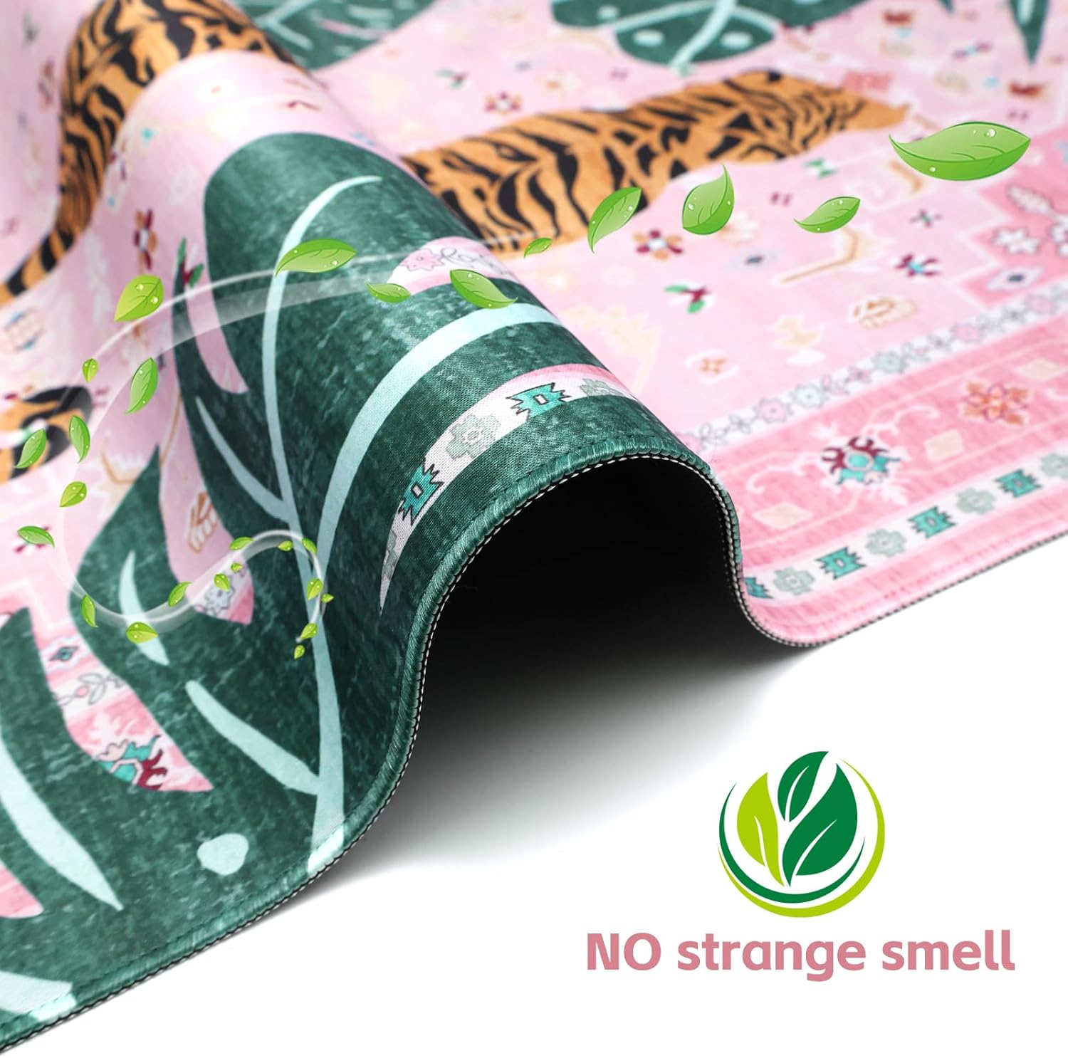 Baziabbo Cute Desk Mat,XXL Extended Large Mouse Pad,Gaming Mousepad with Stitched Edge,Non-Slip Rubber Base Keyboard Desk Pad for Home Office Study Game (A-Pink) - Image 3