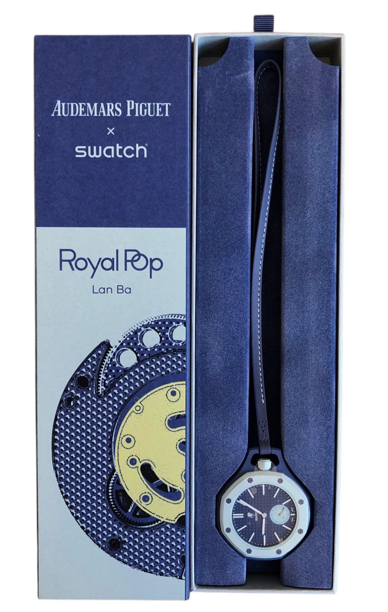 Swatch Audemars Piguet Bioceramic Royal Pop Lan Ba Uhr