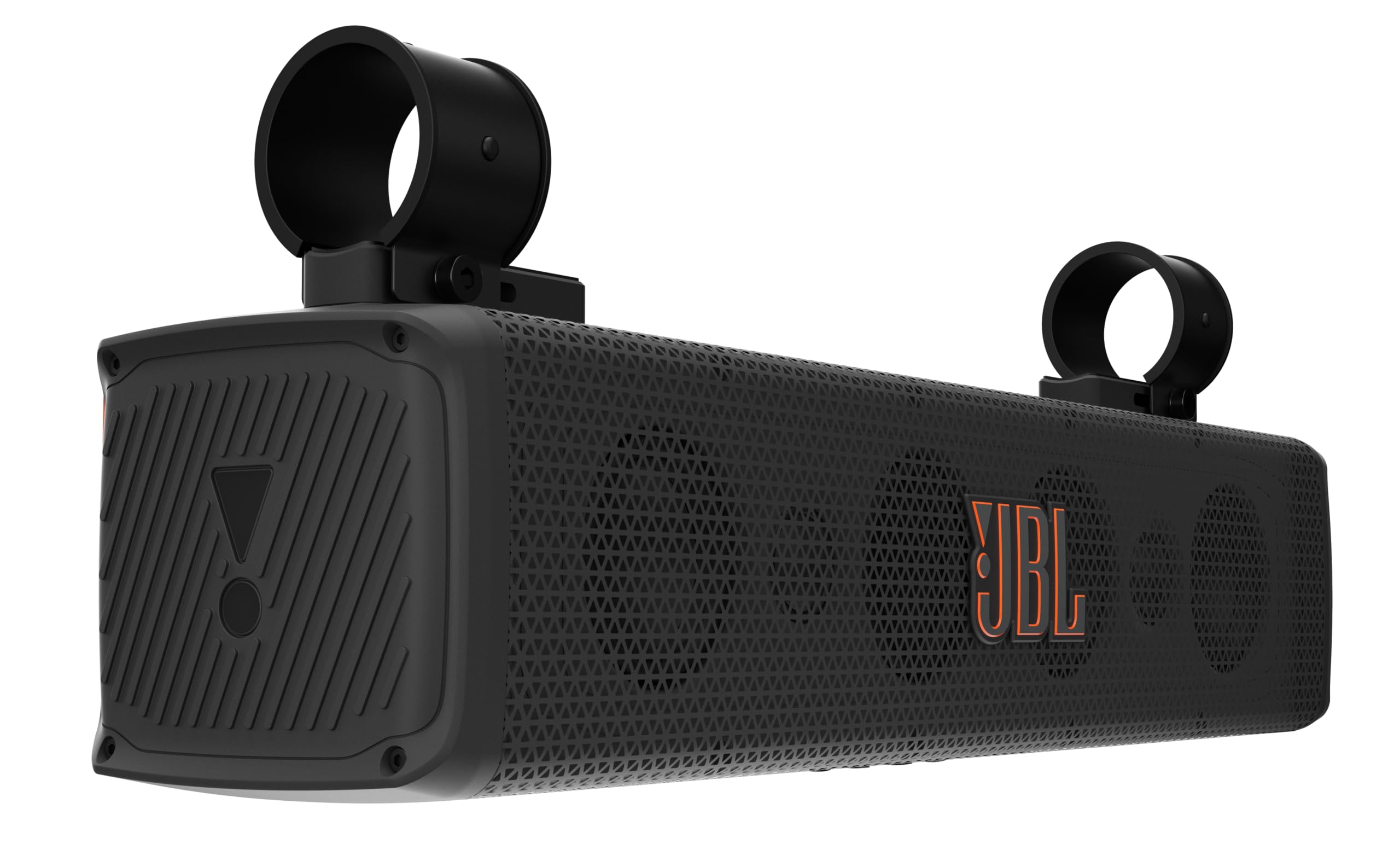 JBL RallyBar S 21" Bluetooth Universal Outdoor Vehicle Soundbar with Built-In 150W RMS Class D Amplifier, IP66 Water Dust Resistance, Party and Broadcast Mode, AUX, USB Pro Sound Performance