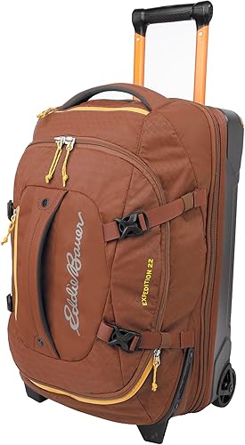 Eddie Bauer Bolsa de lona Expedition 2.0 hecha de policarbonato resistente y nailon, Herrumbre, Bolsa de lona Expedition 2.0 - Hecha de