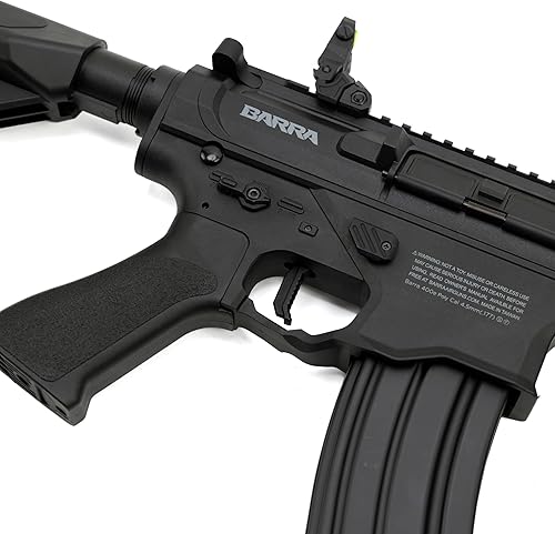 Miniatura 8 de Barra Airguns 400e Gen 2 Kit de pistola BB completamente automática con batería, incluye batería LiPo y cargador, rifle BB eléctrico totalmente