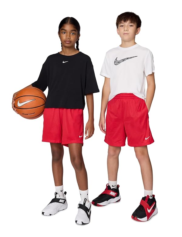 Nike Mesh Shorts University Red/White, 7 US by Nike - Used condition - US$20.91