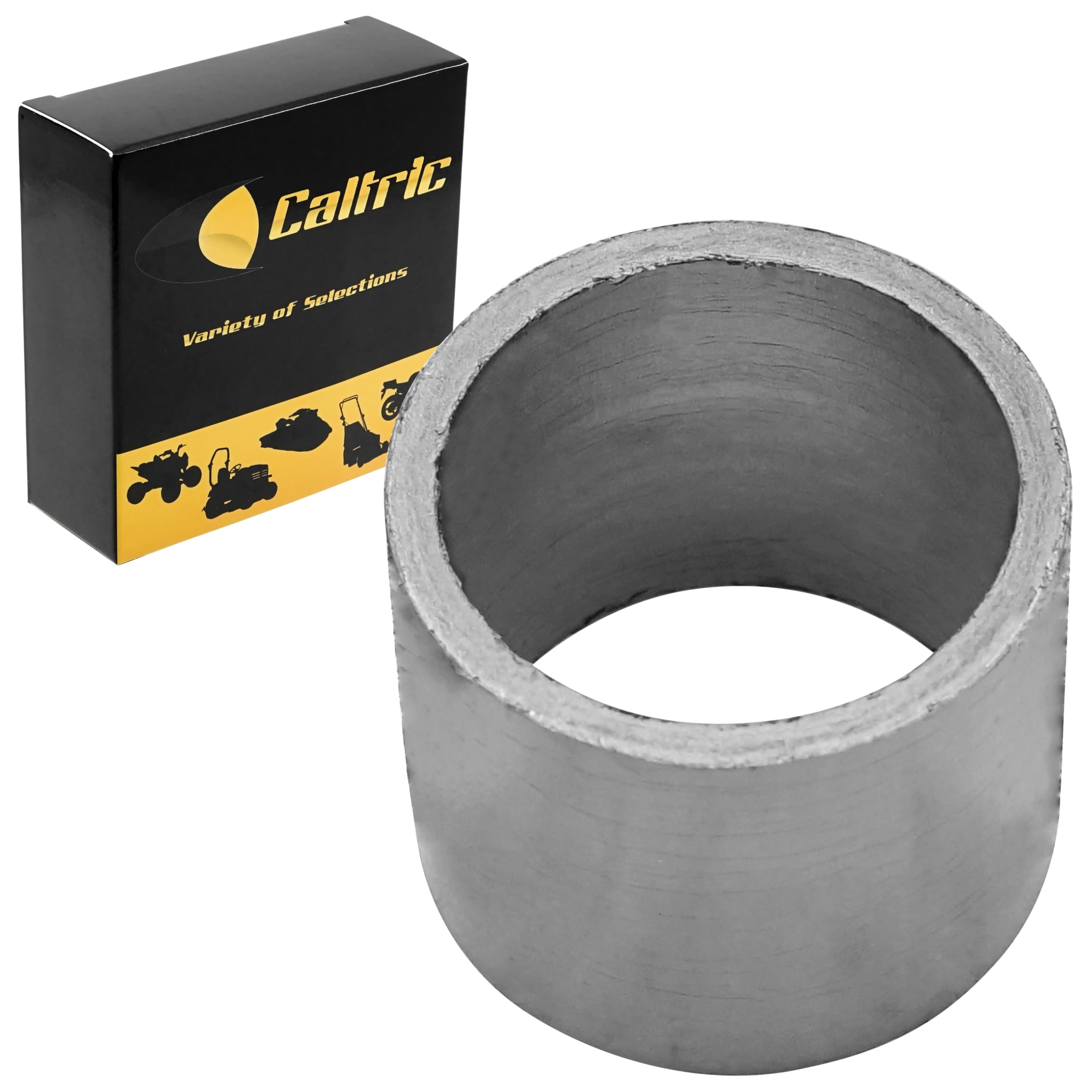 Caltric Muffler Gasket Compatible with Yamaha Timberwolf 250 Yfb250Fw Yfb-250Fw 4Wd 1994 1995 1998 2000