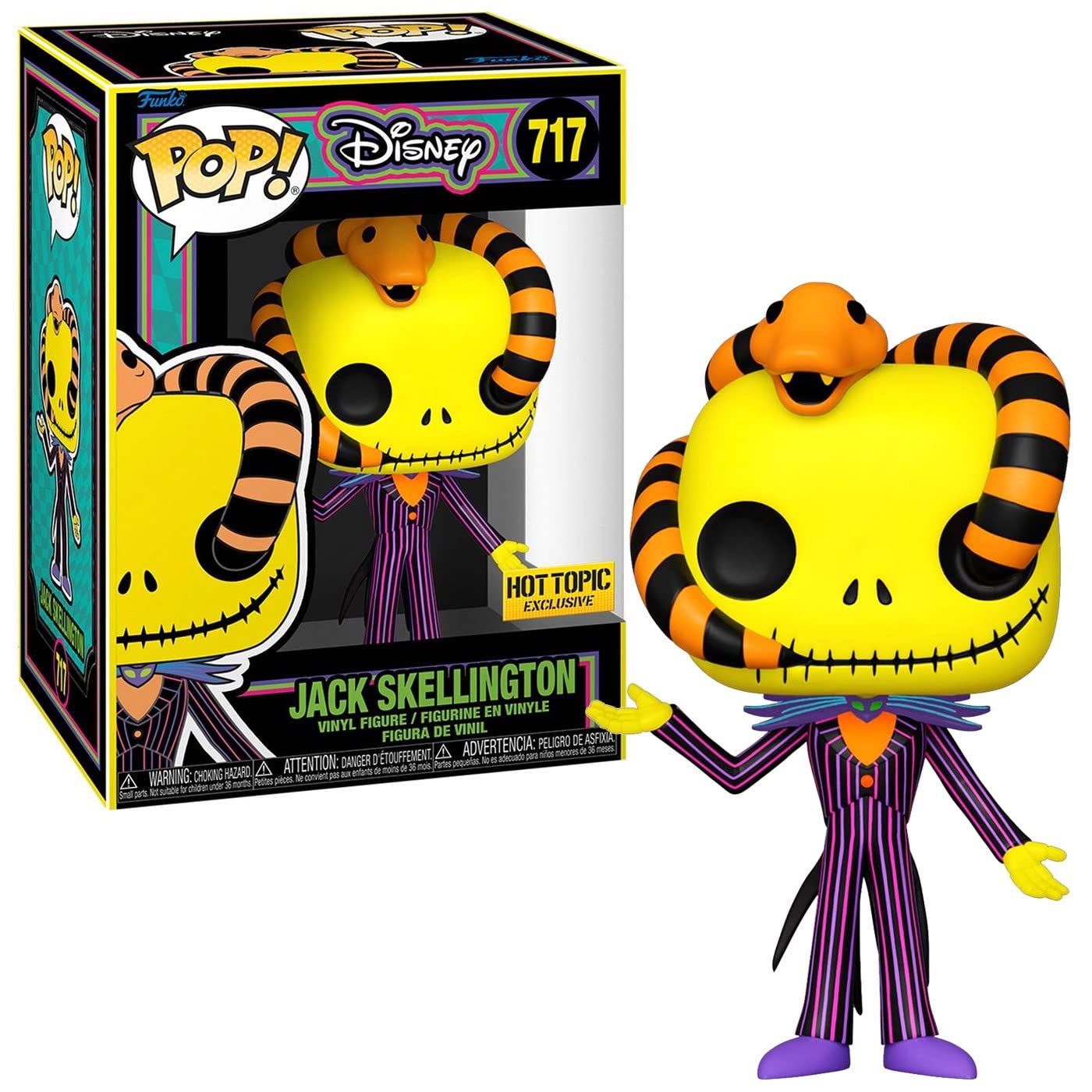 Amazon.com: Pop! The Nightmare Before Christmas Jack Skellington