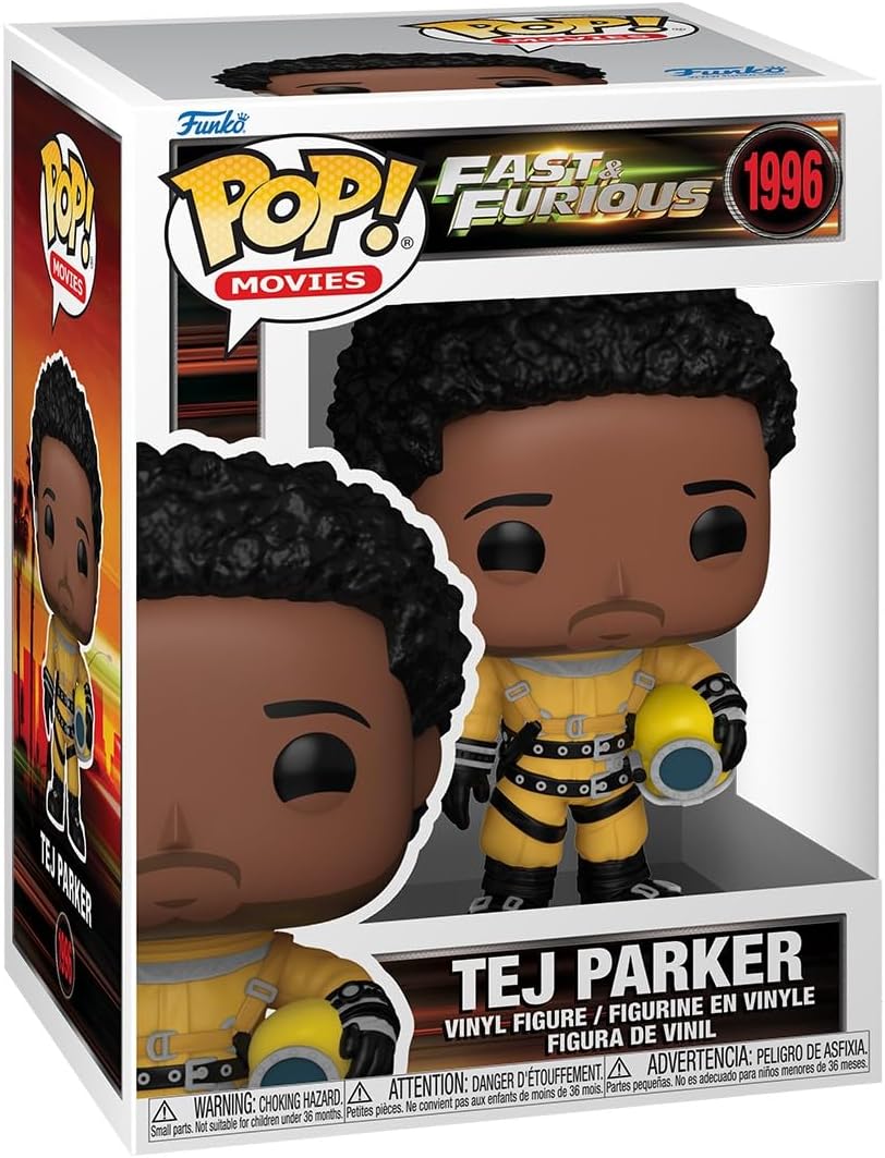 Funko Pop! Movies: Fast & Furious - Tej Parker - Collectable Vinyl Figure - Gift Idea - Official Merchandise - Toys for Kids & Adults - Movies Fans - Model Figure for Collectors and Display