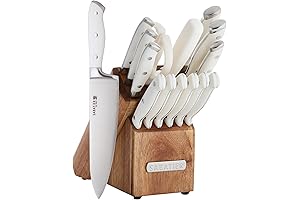 Sabatier Drew Barrymore 15-Piece Forged Triple Rivet Knife Block Set
