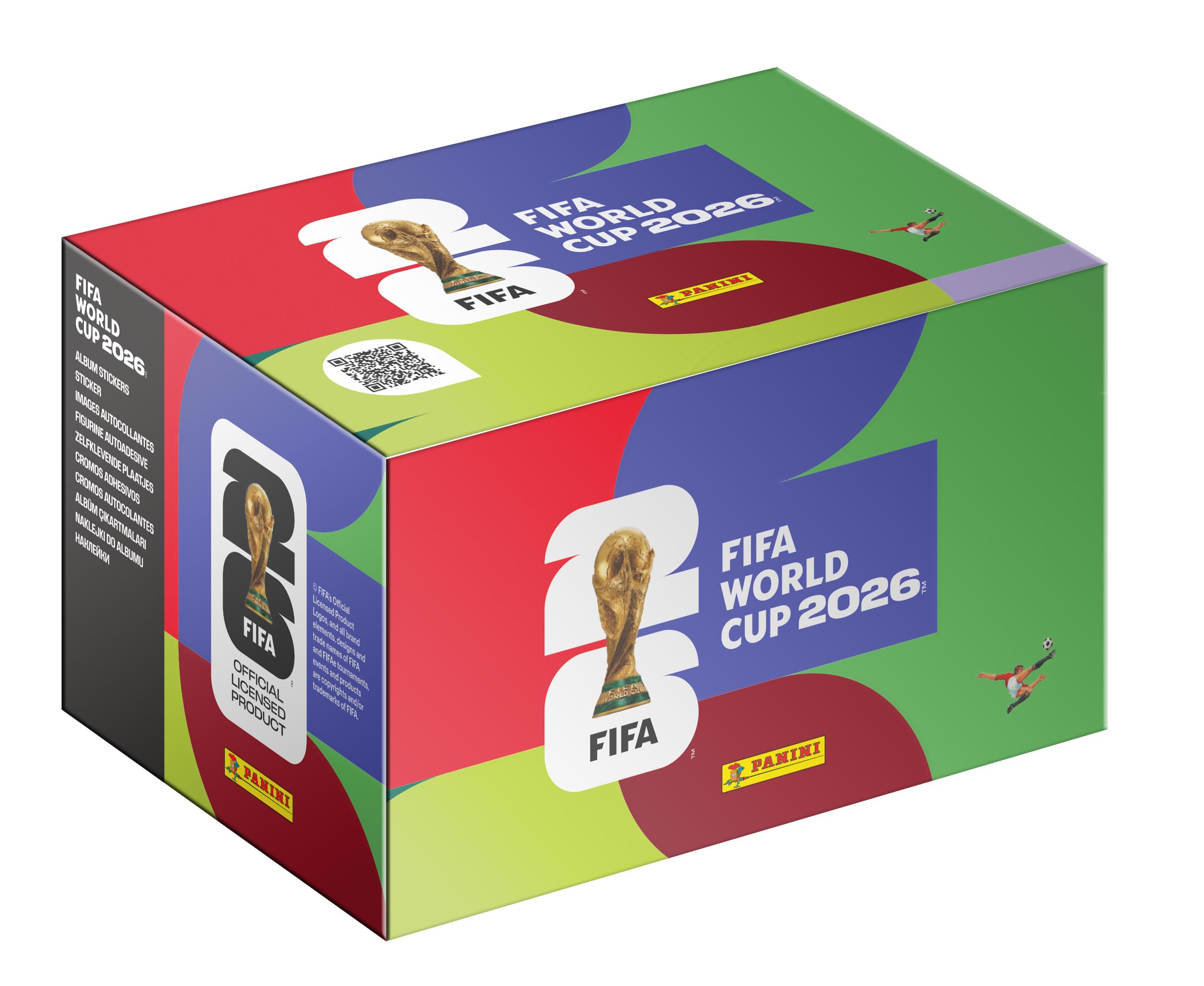 Panini FIFA World Cup 2026 Offizielle Sticker Kollektion 2026 (100 Boxen)