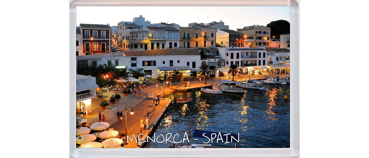 Baked Bean Store Menorca - Spain - 96 X 67Mm Jumbo Fridge Magnet Id324